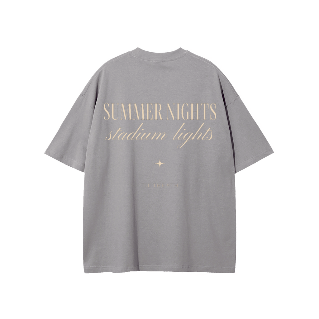 Summer Nights Stadium Lights - Pure Cotton T-Shirt