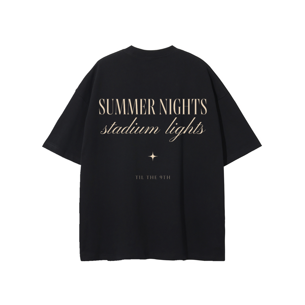 Summer Nights Stadium Lights - Pure Cotton T-Shirt