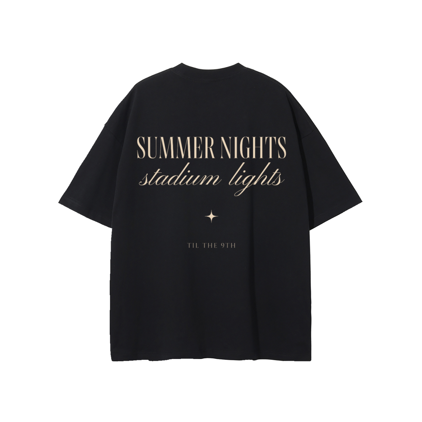 Summer Nights Stadium Lights - Pure Cotton T-Shirt