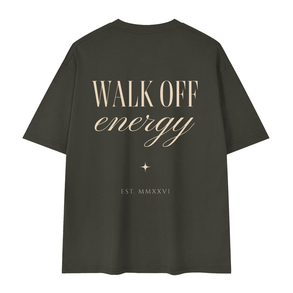 Walk Off Energy - Drop Shoulder T-Shirt