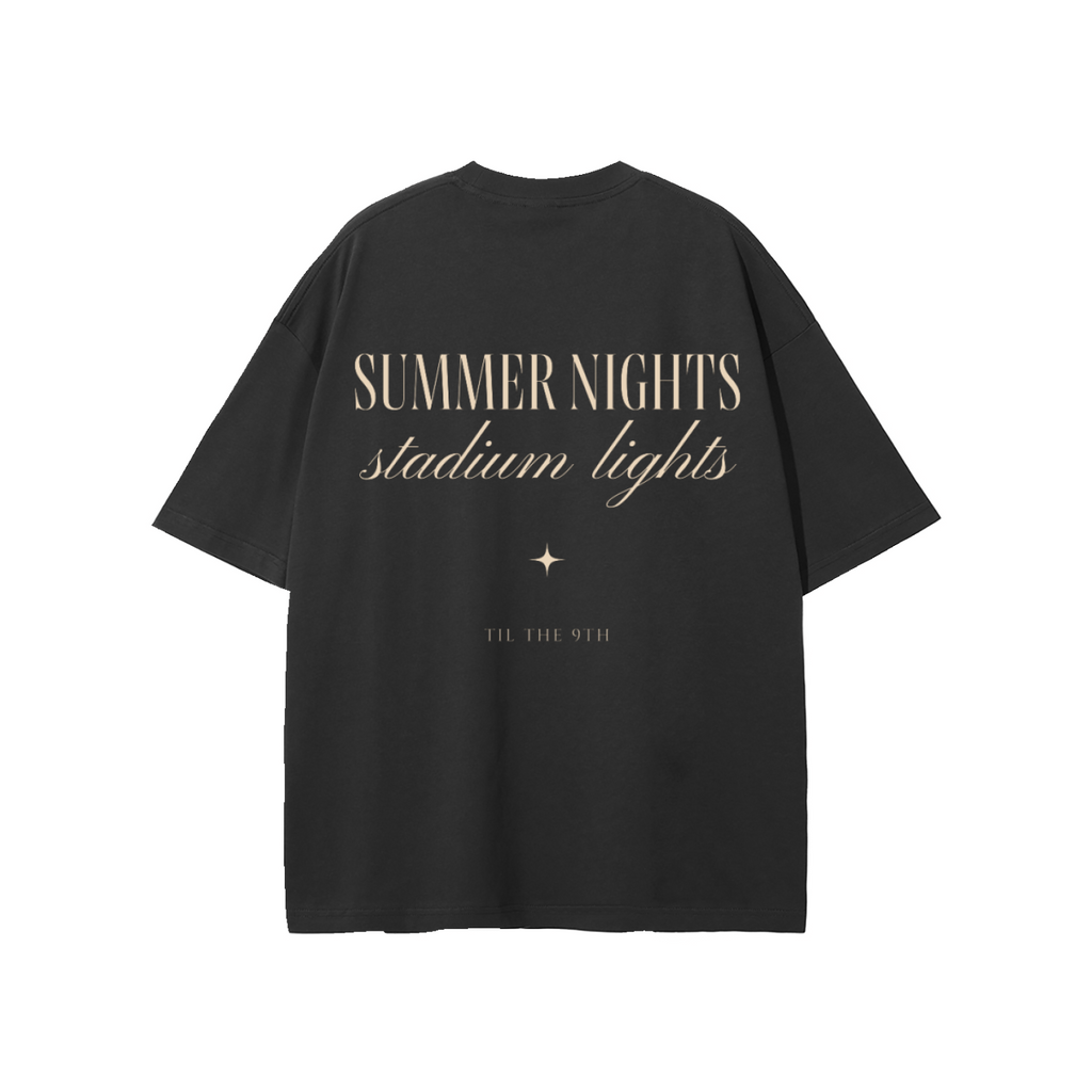 Summer Nights Stadium Lights - Pure Cotton T-Shirt