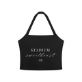 STADIUM SWEETHEART - Women's Halter Crop Sports Bra