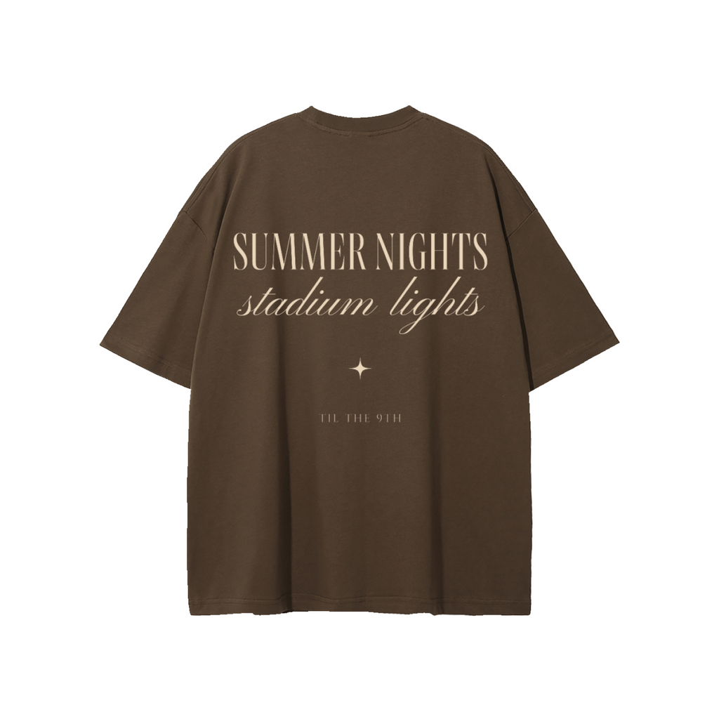 Summer Nights Stadium Lights - Pure Cotton T-Shirt