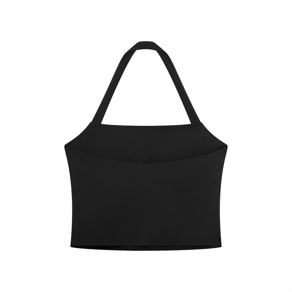 STADIUM SWEETHEART - Women's Halter Crop Sports Bra